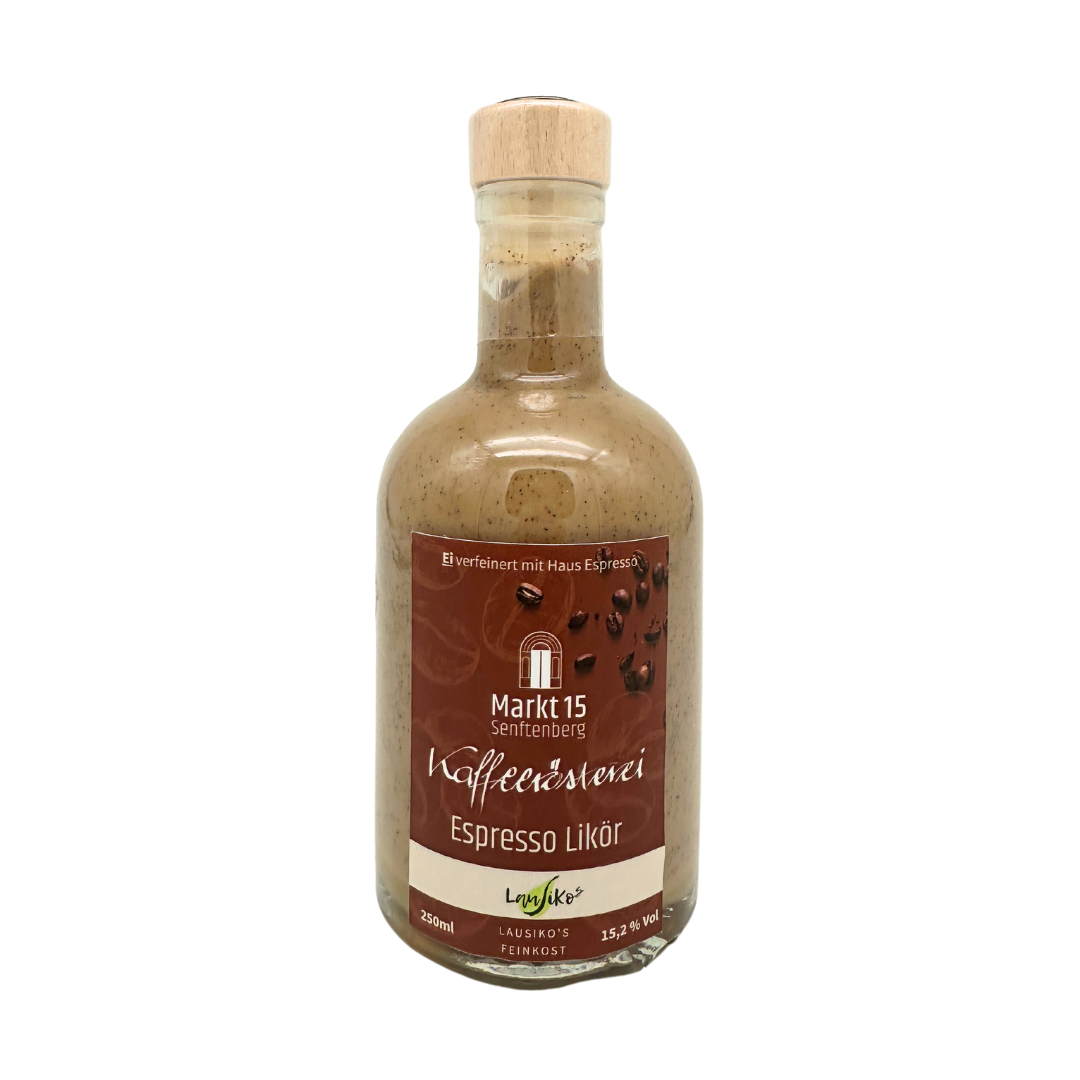 Lausiko's Espresso Likör 250ml – Markt 15 Kaffeerösterei Lausiko's Espresso Likör 250ml – Markt 15 Kaffeerösterei