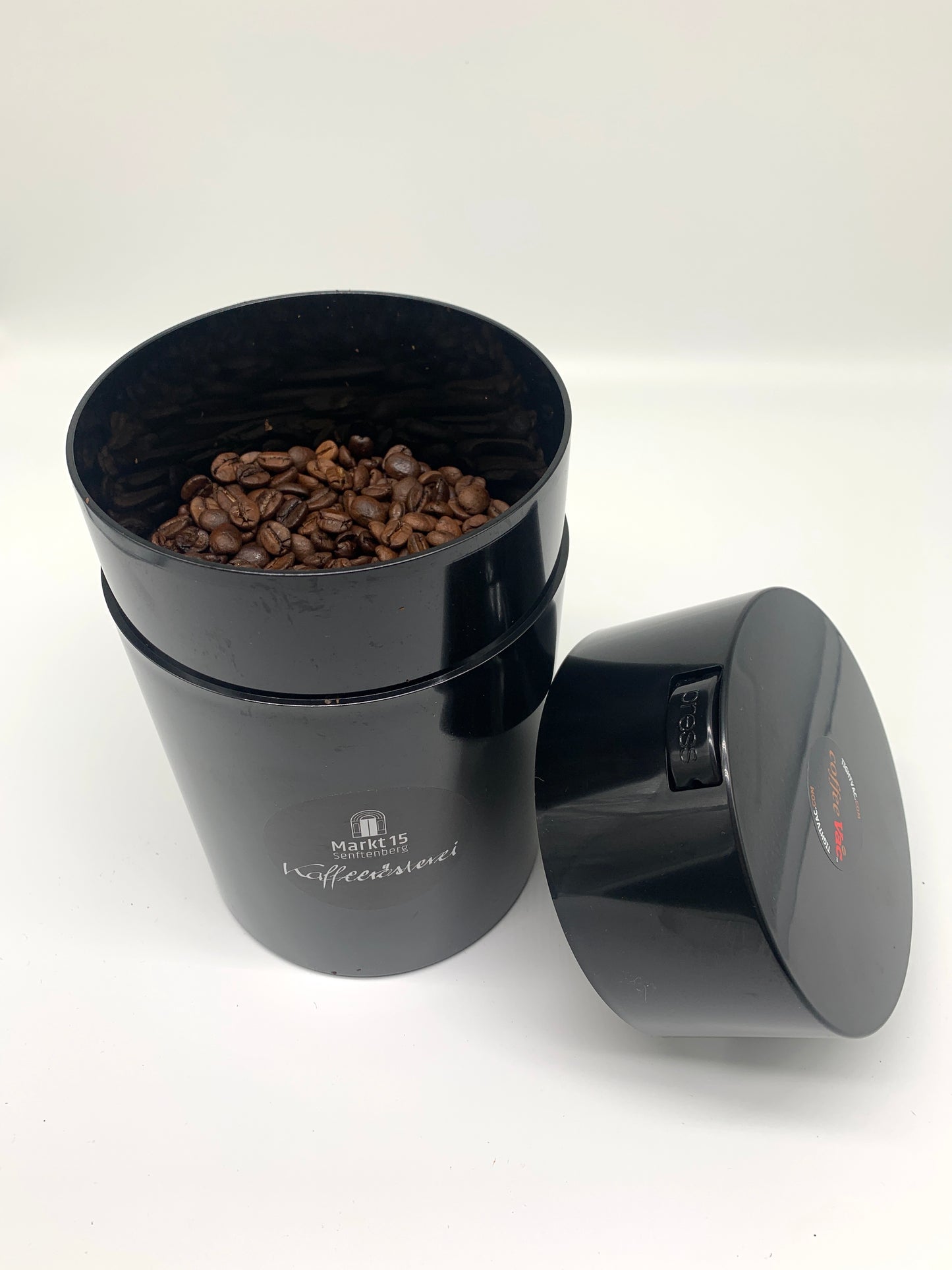 Aroma-Kaffeedose CoffeeVac schwarz 1,85L